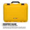 Picture of Nanuk 918 Medium Waterproof Hard Case with Padded Dividers 16.9" x 12.9" x 9.3" - Yellow (918-2004)