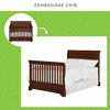 Picture of Full Size Conversion Kit Bed Rails for Bertini Baby Cribs (Dark Walnut)