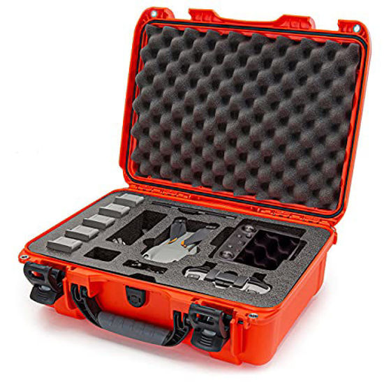 Picture of Nanuk 925-MAVIA2S3 Waterproof Hard Case with Foam Insert for DJI Air 2S Fly More Combo & Smart Controller - Orange