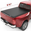 Picture of oEdRo Soft Roll Up Truck Bed Tonneau Cover Compatible with 2002-2022 Dodge Ram 1500 Classic Only, 2003-2022 2500 3500, Fleetside 6.4 Ft Bed w/o Ram Box