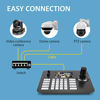 Picture of Hsility PTZ Controller Video Conference POE Network 4D Joystick Decoding Keyboard with 5 Inch LCD Screen