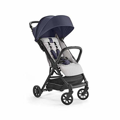 Picture of Inglesina Quid Stroller - Lightweight, Foldable & Compact Baby Stroller for Travel - College Navy