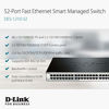 Picture of D-Link 52-Port Fast Ethernet Web Smart Switch including 2 Gigabit BASE-T and 2 Gigabit Combo BASE-T/SFP Ports (DES-1210-52)