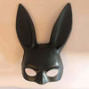 Picture of MNBD Anime Cosplay Full Face Headwear Japanese Anime Bunny Mask Rabbit Mask Cosplay Mask Party Props Party Mask Props(Matte,black)