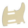 Picture of IKN 3Ply Cream 8 Hole Guitar Tele Pickguard Plate with Screws Fit Fender Nashville Telecaster Pickguard Replacement