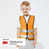 Picture of Salzmann 3M Children's High Visibility Safety Vest with Zipper | Made with 3M Reflective Material | Orange