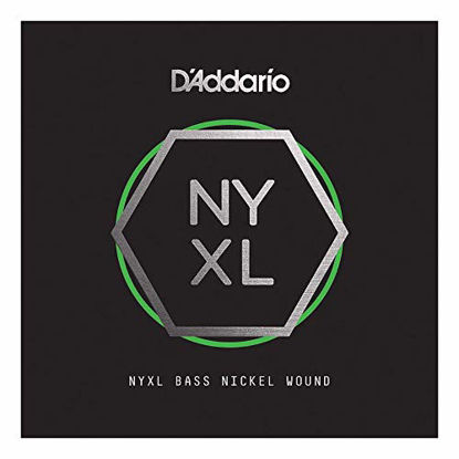 Picture of D'Addario NYXLB085T Nickel Wound Bass Guitar Single String, Long Scale, Tapered