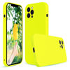 Picture of iPhone 12 Pro Max Silicone Case Fluorescent Yellow,Liquid Silicone Case Compatible with iPhone 12 Pro Max,Protective Cover Case for iPhone 12promax Fluorescent Yellow 6.7 Inch