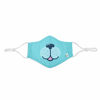 Picture of i play. by green sprouts Adjustable Reusable Face Mask-Aqua Dog-Child