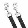 Picture of AMAGOOD 6 FT Puppy/Dog Leash, Strong and Durable Traditional Style Leash with Easy to Use Collar Hook,Dog Lead Great for Small and Medium and Large ,2 Pack (Black and Black,5/8")