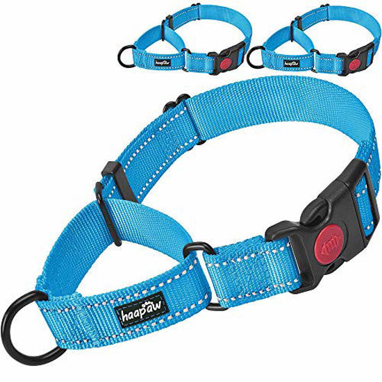 Picture of haapaw 2 Packs Martingale Dog Collar with Quick Release Buckle Reflective Dog Training Collars for Small Medium Large Dogs