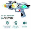 Picture of Galactic Space Infinity Blaster Pistol Toy Gun for Kids with Flashing Lights and Blasting FX Sounds (Edition 1)