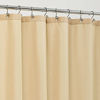 Picture of Waterproof Fabric Shower Curtain Liner - Soft & Light-Weight Cloth Shower Liner with Magnets, Hotel Quality & Machine Washable - Standard Size 72x72, Khaki