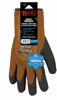 Picture of Kinco 1787-XL-1 Brown Heavy 100% Acrylic Thermal Knit Shell, Foam Latex Coated Palm, Elastic Knit Wrist, Size: XL