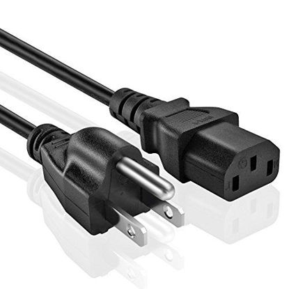 Picture of Omnihil 8 Feet AC Power Cord Compatible with Ion Explorer OutbAC k Wireless Speaker