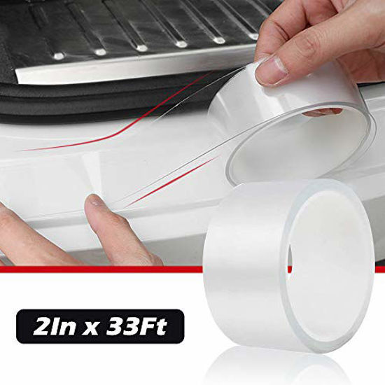 Clear protective deals tape for cars