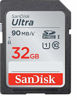 Picture of SanDisk 32GB SDHC SD Ultra Memory Card Works with Kodak PIXPRO Astro Zoom AZ252, AZ251, AZ401 Camera UHS-I (SDSDUNR-032G-GN6IN) Bundle with (1) Everything But Stromboli Combo Card Reader