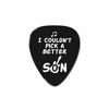 Picture of Son Gift from Mom Dad Musician Guitar Player Son Gifts Best Son Guitar Pick Gift Musician Son Guitar Lovers Gifts Christmas Jewelry Graduation Birthday Gift for Son in Law Step Son Bonus Son