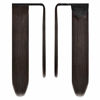 Picture of BARSDAR 30 Inch Ponytail Extension Long Straight Wrap Around Clip in Synthetic Fiber Hair for Women-Dark Brown