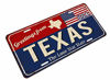 Picture of Amcove License Plate Greetings from Texas Vintage Rusty Metal Sign with American Flag Decorative Car Front License Plate,Vanity Tag,Metal Car Plate,Aluminum Novelty License Plate,6 X 12 Inch