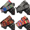 Picture of 4 Pieces Woven Vintage Camera Strap For Women Men Camera Shoulder Strap Universal Binocular Neck Strap For All DSLR SLR Camera, Christmas Gift Stocking,4 Styles