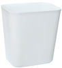 Picture of Nipogear 3.5 Gallons Efficient Trash Can Wastebasket, Fits Under Desk, Kitchen, Home, Office (White, 3.5 Gallons)