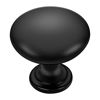 Picture of Ravinte 5 Pack Kitchen Cabinet Knobs Dresser Knobs Drawer Knobs Matte Black Zinc Knobs Drawer Pulls Door Knobs Dresser Drawer Handles Knobs for Dresser Drawers