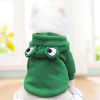 Picture of Frieyss Cute Green Dog Hoodie Clothes Costume Dog Fleece Sweater for Dogs Puppy Coat Dog Warm Clothe (Green, Large)