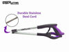 Picture of GrabRunner Reacher Grabber Tool with Strong Magnetic for Elderly 32 inchStrong Aluminum Tube90° Rotating Head Trash Gripper, Litter Picker, Garden Nabber, Extended Arm Aid Reacher GrabberPurple)