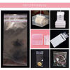 Picture of 200 PCS Cake Money Box Transparent Bags, Food Safe Adhesive Self-Sealing Bags