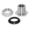 Picture of Beduan 3/4" FPT Bulkhead Water Tank Connector Stainless Steel Thru-bulk Fitting