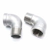 Picture of S SYDIEN 2Pcs 304 Stainless Steel 90 Degree Elbow 3/4" NPT Threaded Pipe Fitting Female x Male