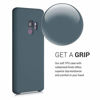 Picture of kwmobile TPU Silicone Case Compatible with Samsung Galaxy S9 - Case Slim Phone Cover with Soft Finish - Slate Grey