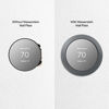 Picture of Wasserstein 5.25 Wall Plate Cover Compatible with Google Nest Thermostat 2020 - Elegant Mounting Solution for your Google Nest Thermostat (Black)