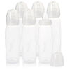 Picture of Evenflo Feeding Premium Proflo Vented Plus Polypropylene Baby, Newborn and Infant Bottles - Helps Reduce Colic - Clear, 8 Ounce (Pack of 6)