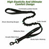 Picture of rabbitgoo Tactical Dog Leash, Bungee Dog Training Leash with Shock Absorption, Military Dog Leash with 2 Padded Control Handles for Medium Large Dogs, 4FT, Black