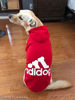 Picture of Idepet Cotton Adidog Large Dog Clothes Hoody, 3XL, Red