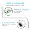 Picture of Lighting to 3.5mm Headphone Adapter Jack AUX Cable Compatible with X/Xs/Xs Max/XR 7/8/8Plus iOS 10/11/12 Plug and Play 2Pack