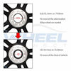 Picture of WHEEL CONNECT Hub Centric Rings 73.1 to 66.1, Aluminium Alloy Hubrings 66.1 to 73.1 Set of 4, O.D:73.1-I.D:66.06 (66.1) mm. A