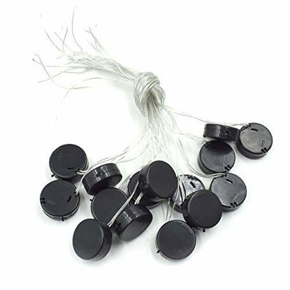 Picture of LICTOP 15 Pcs Wire Lead Type 2X CR2032 Coin Button Cell Battery Holder Socket with On/Off Switch and Cover