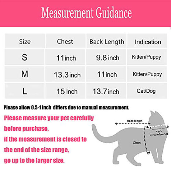 GetUSCart- Yeapeeto Cat Bodysuit After Surgery Recovery Suit for Cats ...