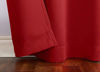 Picture of Sun Zero Easton Blackout Energy Efficient Grommet Curtain Panel, 40x84, Red