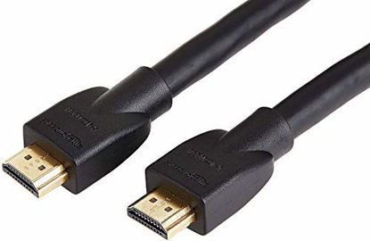 Picture of Amazon Basics High-Speed HDMI Cable (18 Gbps, 4K/60Hz) - 15 Feet, Black