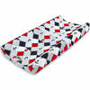 Picture of Super Soft and Stretchy Changing Pad Cover 2pk by BlueSnail (red Anchor)