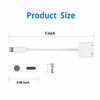 Picture of 2 Pack Headphone Adapter for iPhone, 3.5 mm Headphone Jack Adapter, Dual Ports Dongle Charge Jack AUX Audio,Compatible with iPhone 7/7Plus/8/8Plus/X/XS/XS/11/11 Pro (Support iOS 10/11/12/13