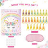 Picture of Pin The Horn on The Unicorn Game - 20'' x 29'' Unicorn Party Game for Kids Girls with 24 PCs Horns Unicorn Birthday Party Supplies for Wall Home Room Decorations