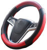 Picture of Mayco Bell Car Steering Wheel Cover 15 inch Comfort Durability Safety (Black Red)