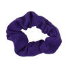 Picture of 12 Pack Small Scrunchies Cotton Hair Scrunchy (Purple)