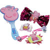 Picture of Peppa Pig - Townley Girl Hair Accessories Box|Gift Set for Kids Toddlers Girls|Ages 3+ (6 Pcs) Including Hair Bow, Hair Brush, Snap Clips and More, for Parties, Sleepovers and Makeovers