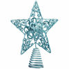 Picture of Aneco 10 Inches Christmas Tree Topper Star Metal Glittered Star Treetop Decoration Hollow-Out Star Topper Decoration for Christmas Home Decor